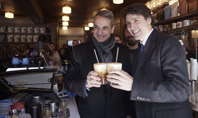 Πρωθυπουργικός Freddo και donuts στον Καναδά