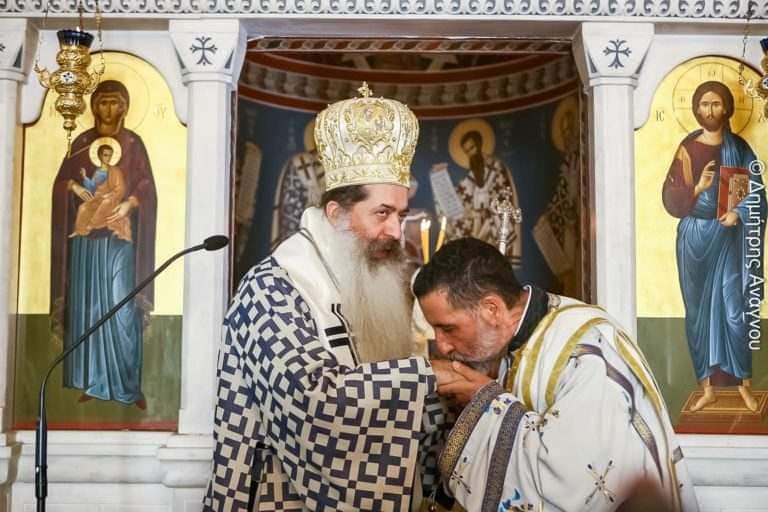 Χειροθεσία Ζαριανού στη Μητρόπολη Φθιώτιδας