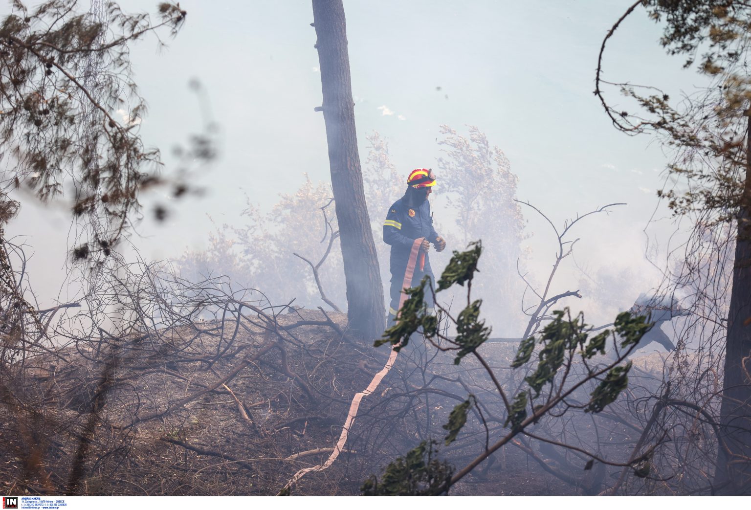 Σε πλήρη έλεγχο η φωτιά στη Σούδα