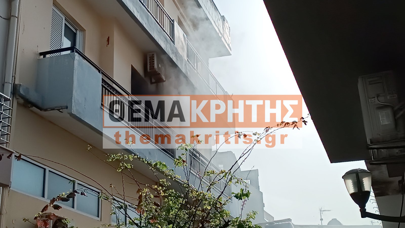 ΑΠΟΚΛΕΙΣΤΙΚΟ: Αναστάτωση από φωτιά στο κέντρο της πόλης