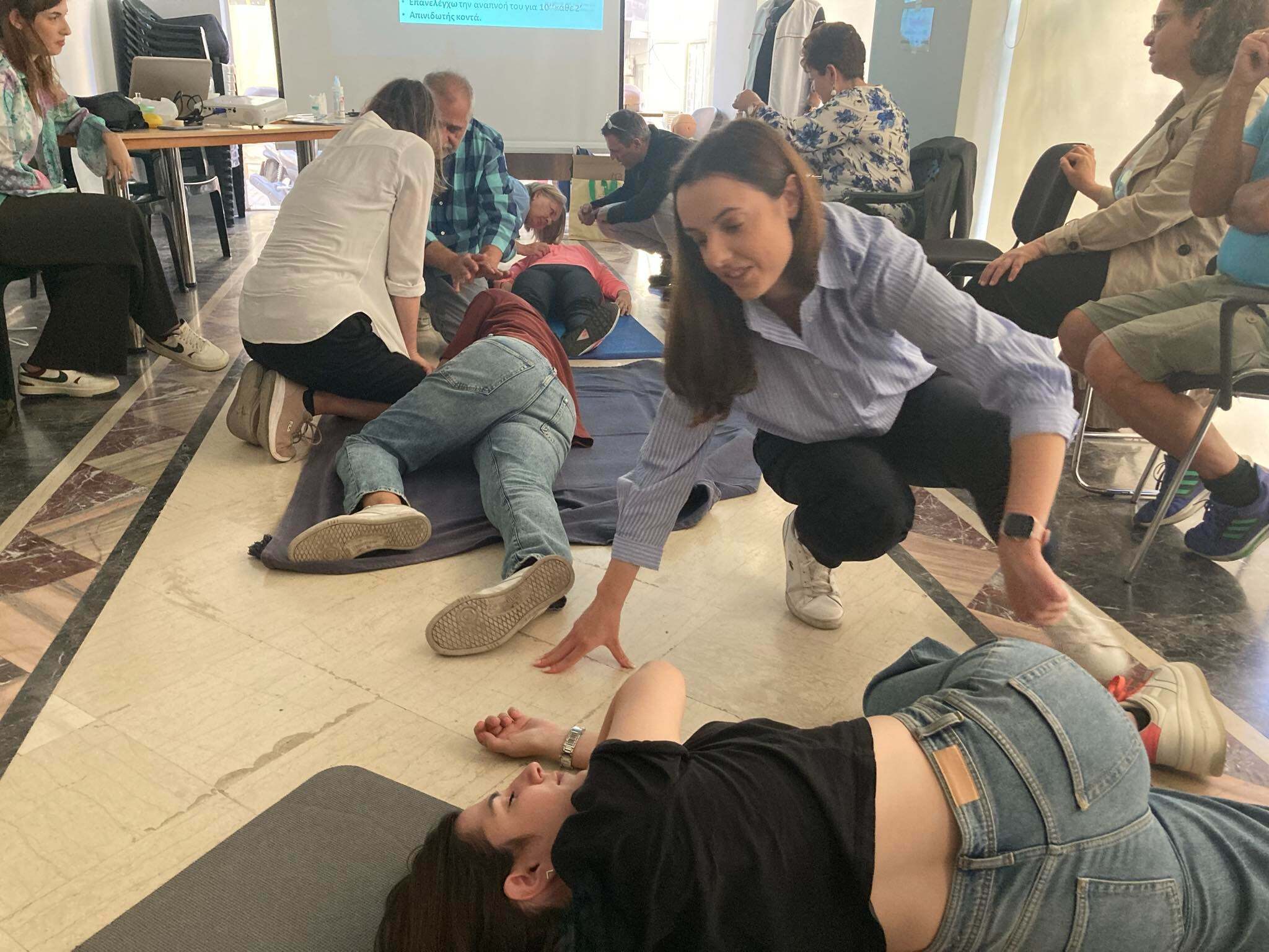 Μεγάλο ενδιαφέρον για τα σεμινάρια πρώτων βοηθειών