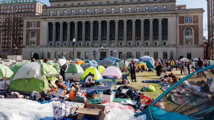 Κίνημα υπέρ της Γάζας στα αμερικανικά πανεπιστήμια