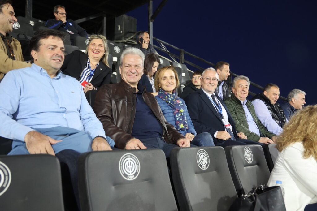 Την Εθνική γυναικών παρακολούθησε ο δήμαρχος