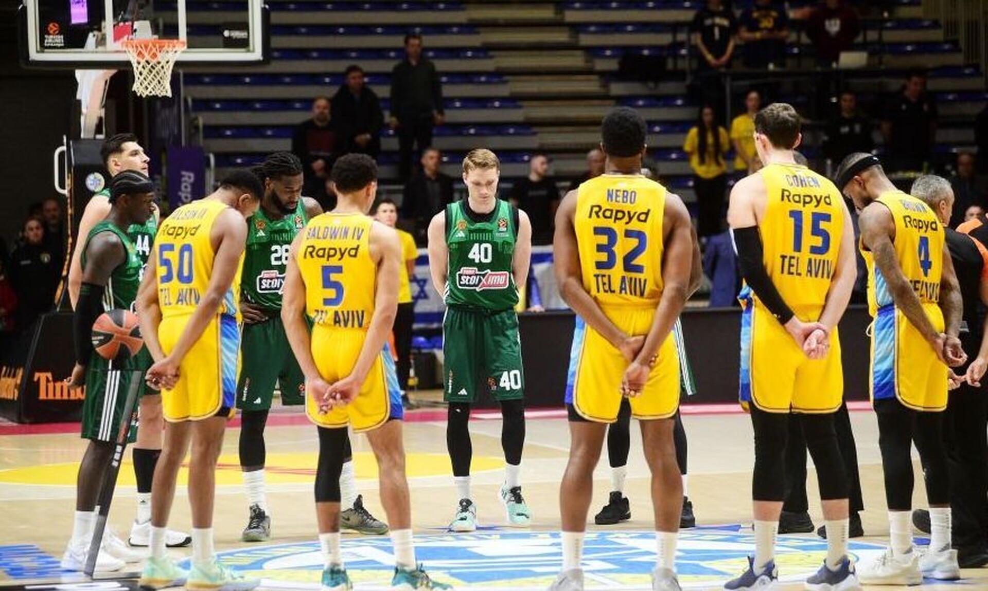 EuroLeague: Κανονικά στο Βελιγράδι η Μακάμπι Τελ Αβίβ