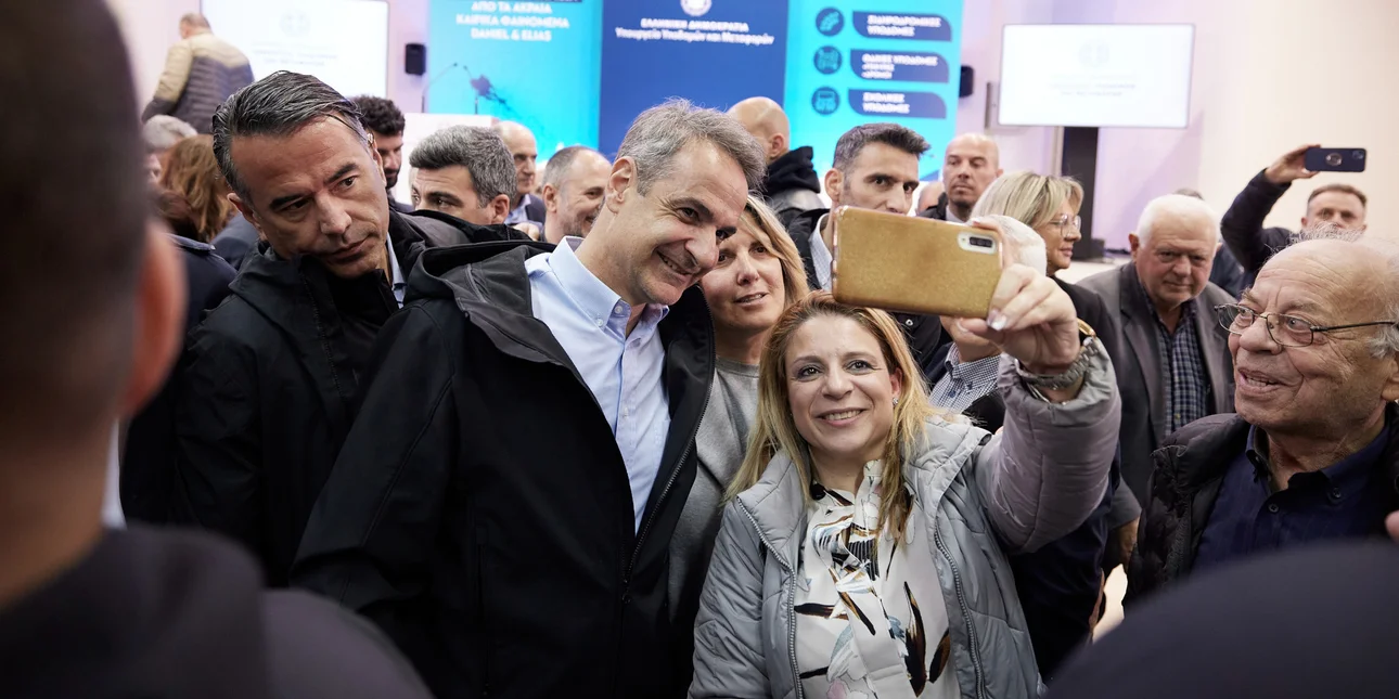 Συνεχόμενες περιοδείες από τον Κυριάκο Μητσοτάκη για τις ευρωεκλογές