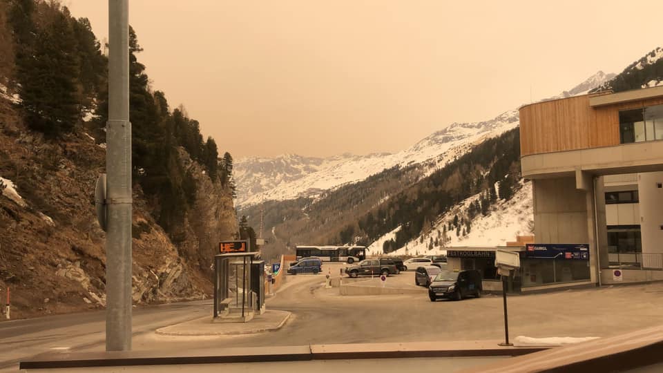 Κλιματική αλλαγή:Αφρικανική σκόνη στις Άλπεις!