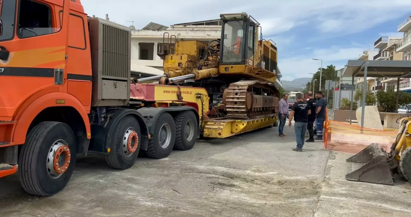 Ειδικού τύπου εργασίες για την εκβάθυνση του λιμανιού Σητείας