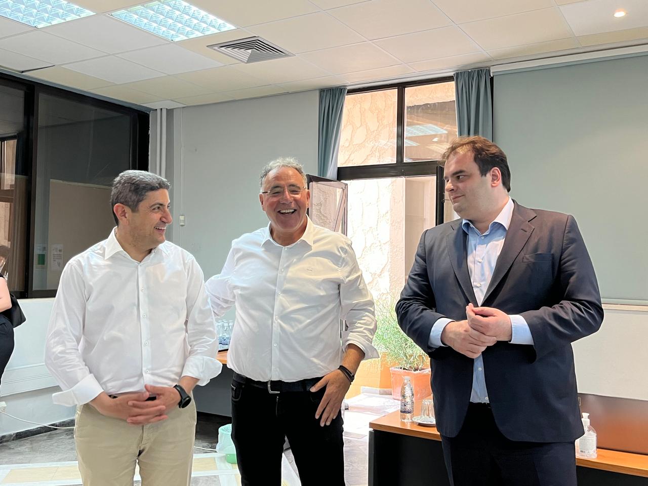 Επίσκεψη Αυγενάκη Πιερρακάκη στο ΜΑΙΧ