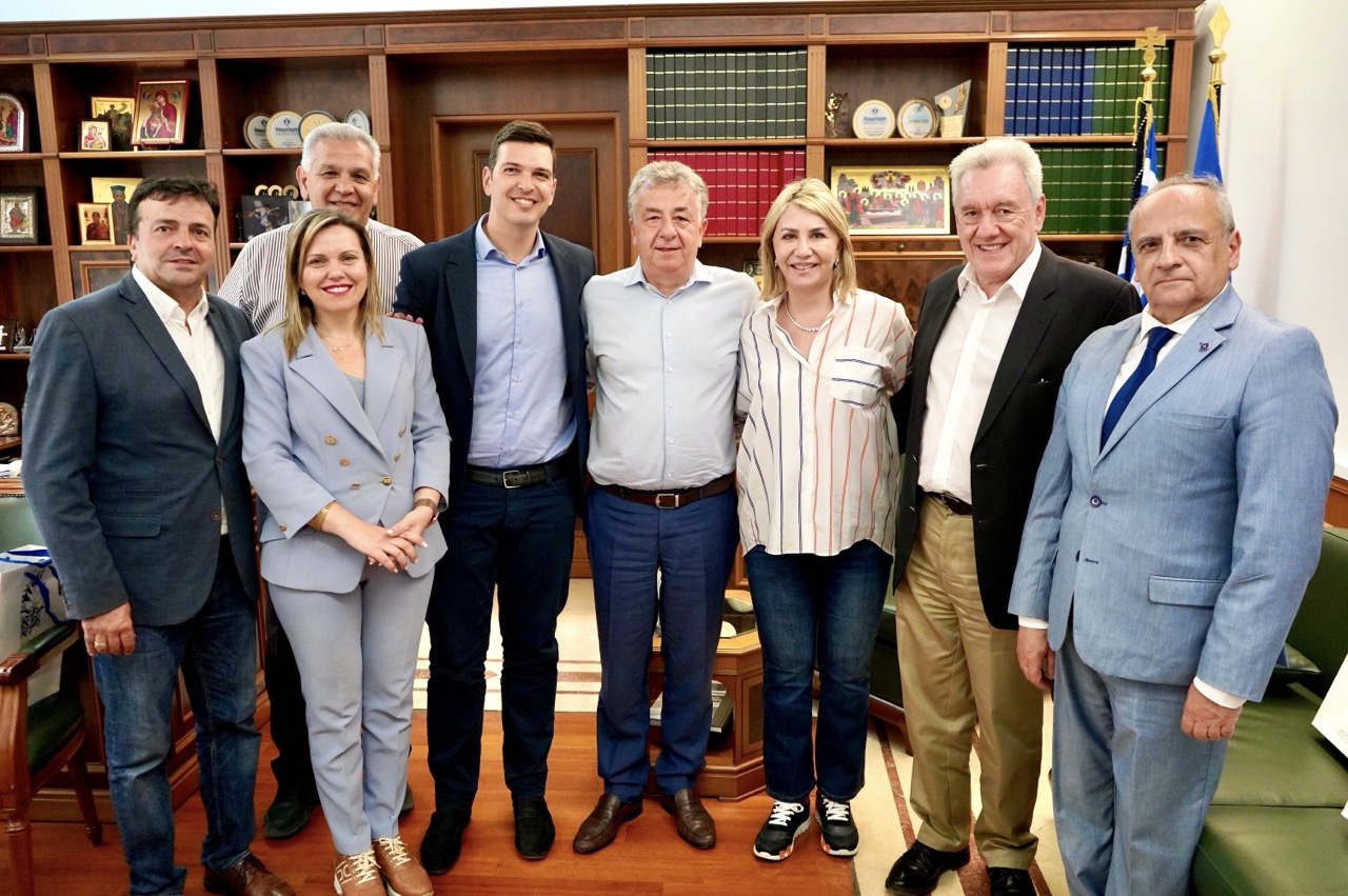Με τη Ζέττα Μακρή ο Περιφερειάρχης Κρήτης