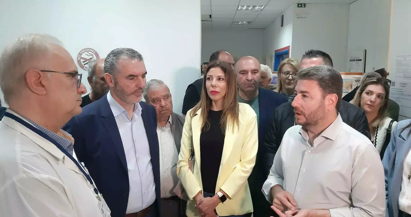 Συνεχίζει την περιοδεία του στην Κρήτη ο Νίκος Ανδρουλάκης