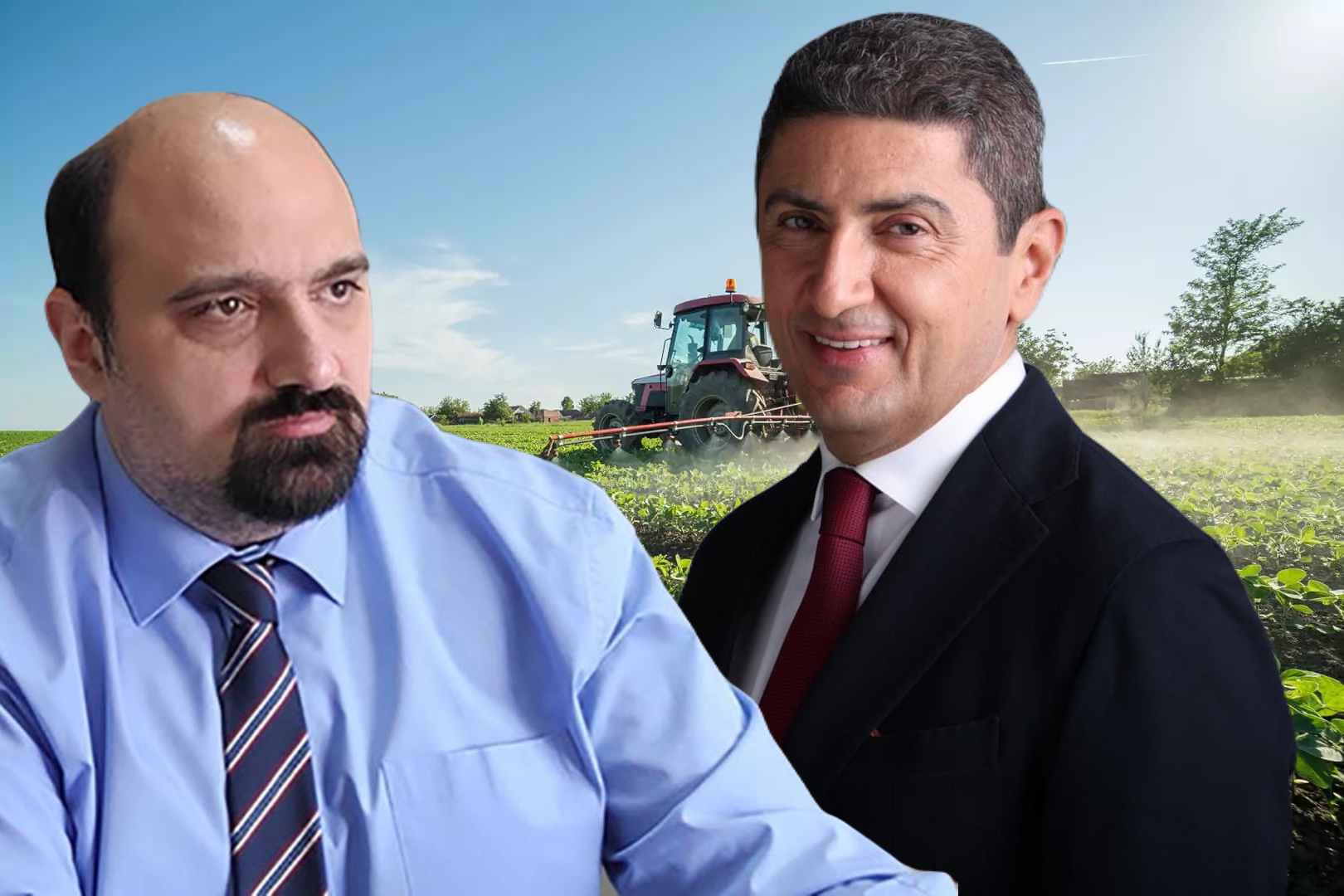 Αυγενάκης και Τριαντόπουλος στο Μαλεβίζι για την Αγροτική Πολιτική