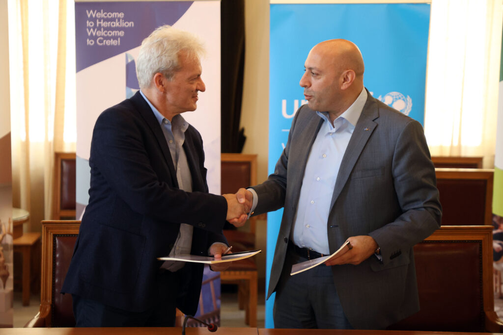 Ενώνουν δυνάμεις για τα παιδιά δήμος Ηρακλείου και Unicef