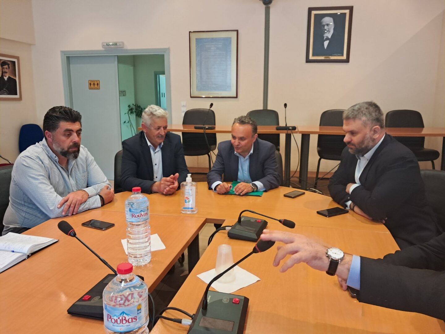 Στο Δήμο Οροπεδίου Λασιθίου ο Υφυπουργός Αγροτικής Ανάπτυξης