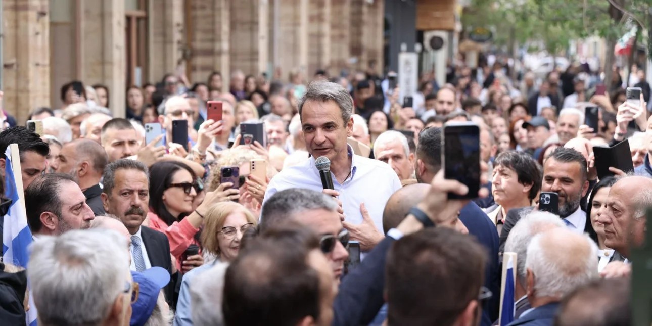 Μητσοτάκης από Χίο: Η πολιτική σταθερότητα διακύβευμα των ευρωεκλογών