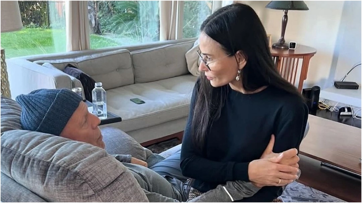 Η Ντέμι Μουρ προετοιμάζεται για το “αντίο” στον Μπρους Γουίλις