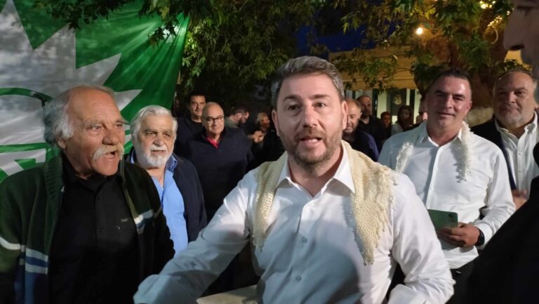 Ανδρουλάκης από Ανώγεια: Να επικρατήσουν οι προοδευτικές, δημοκρατικές δυνάμεις