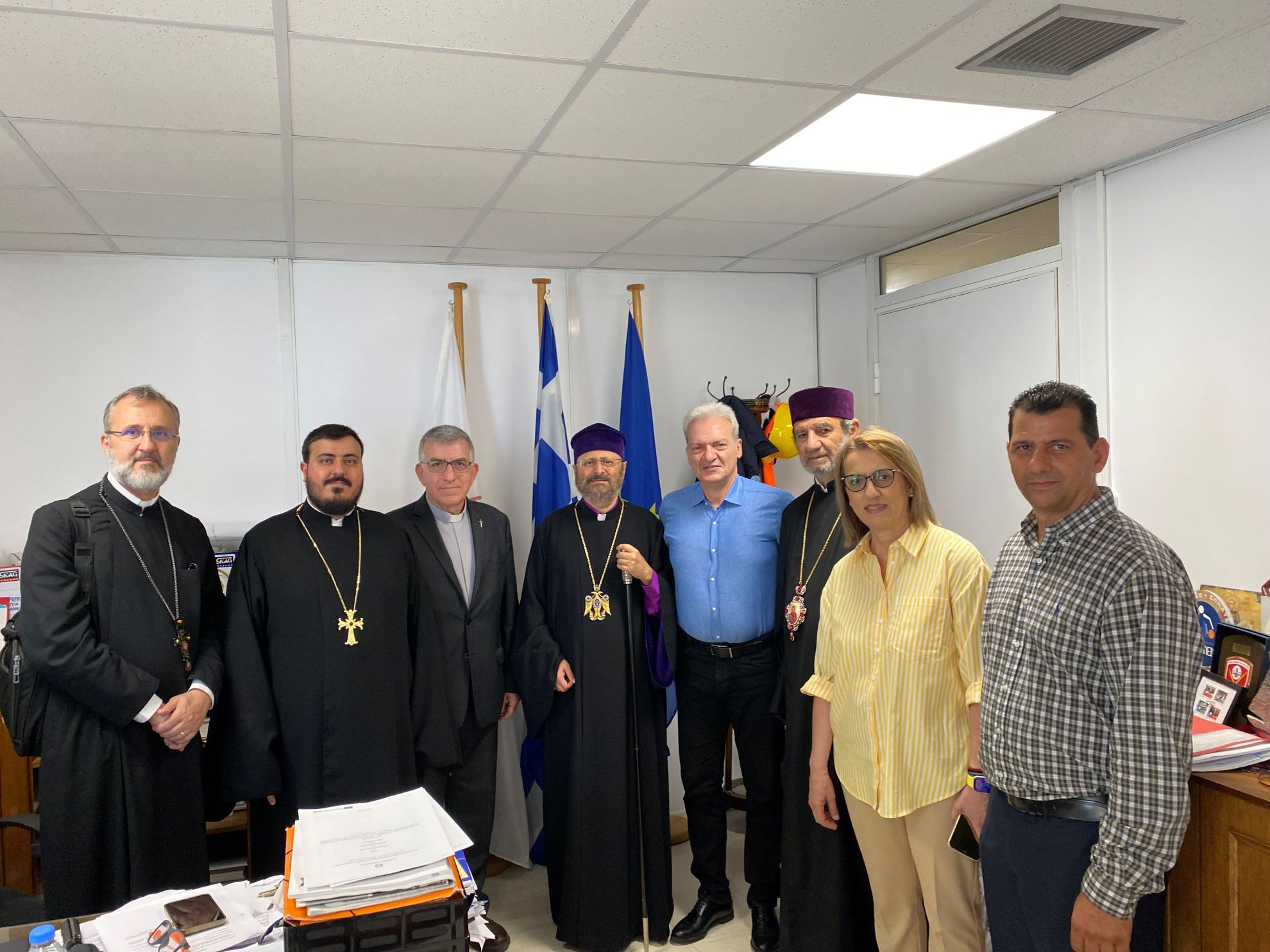 Με τον Πατριάρχη Κωνσταντινουπόλεως Αρμενίων ο Δήμαρχος