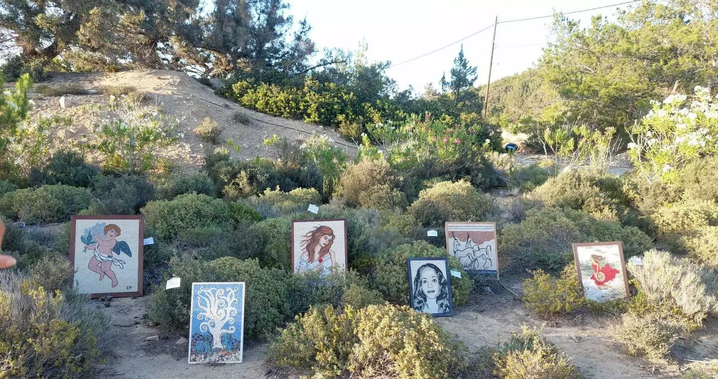 Στόλισαν με ψηφιδωτά τη Γαύδο