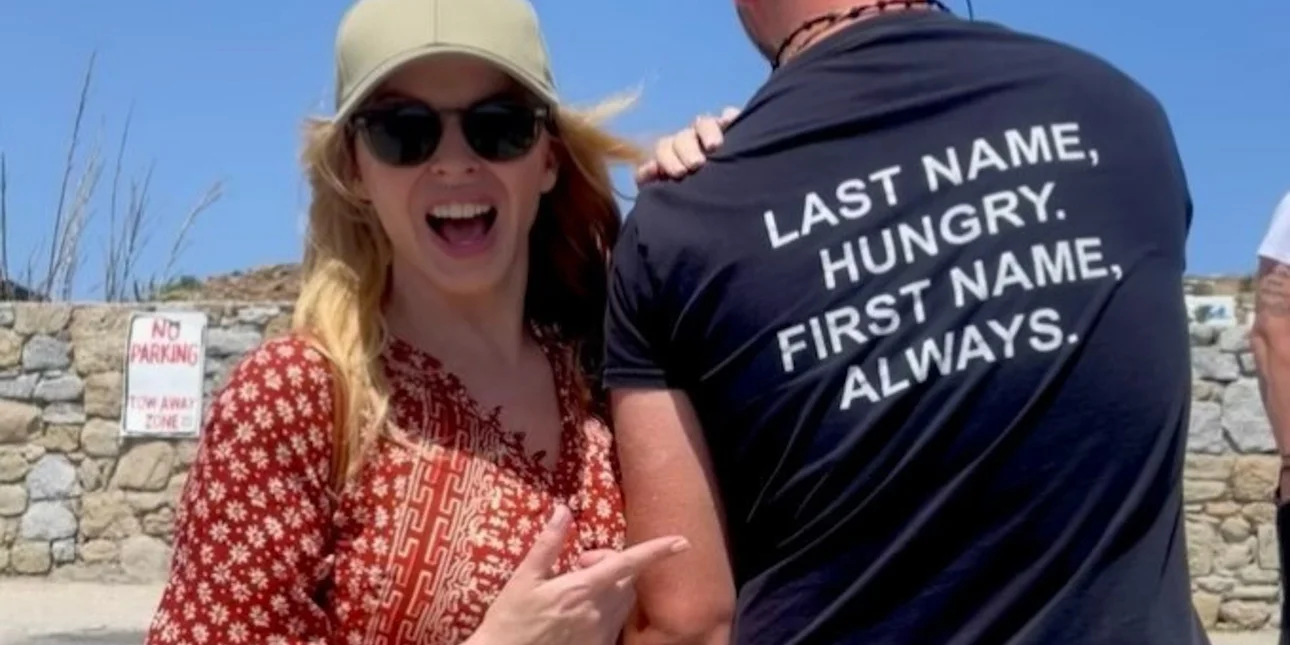 Κάιλι Μινόγκ: Ενθουσιασμένη στη Μύκονο