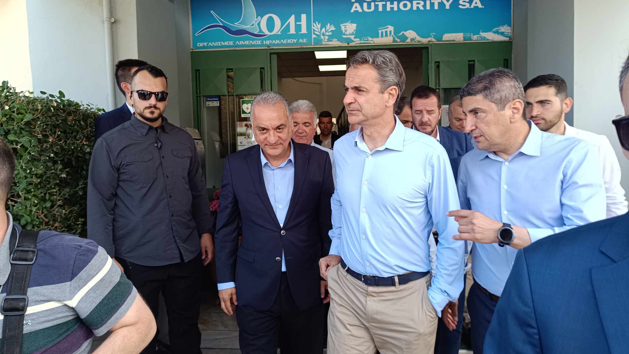 Ολοκληρώθηκε η σύσκεψη του πρωθυπουργού στον ΟΛΗ