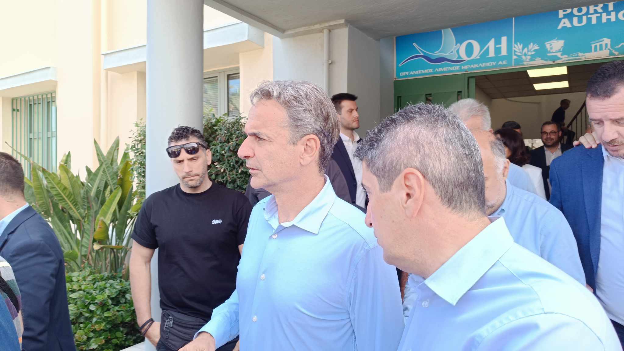 «Κλικ» από την επίσκεψη του πρωθυπουργού στο Ηράκλειο