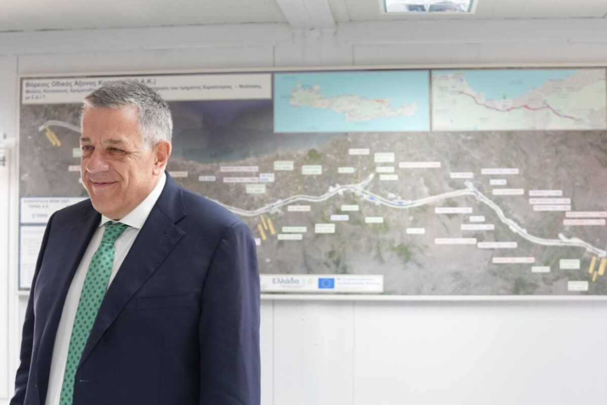 Στην Κρήτη την Παρασκευή ο υφυπουργός Υποδομών, Νίκος Ταχιάος