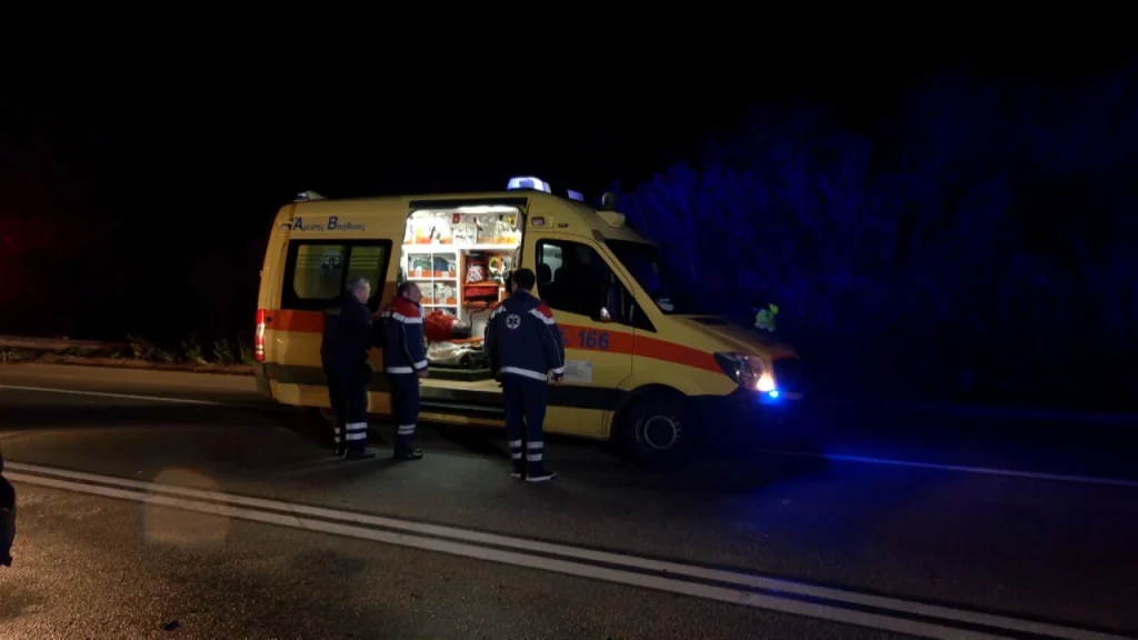 Τροχαίο ατύχημα στον Κόμβο Βαμβακόπουλου