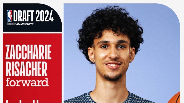 ΝΒΑ Draft 2024: Ο Ζακαρί Ρισασέ στο Νο1