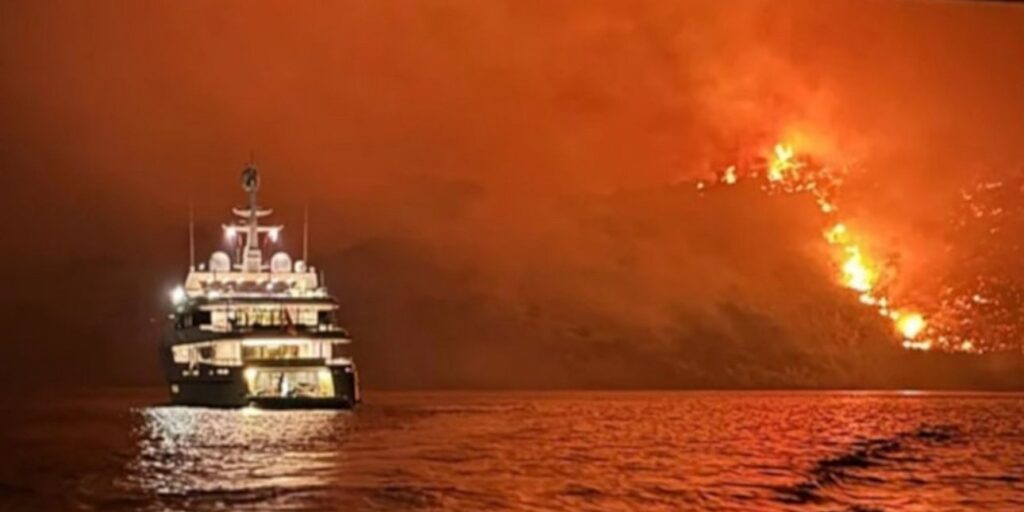 13 συλλήψεις για τη φωτιά στην Ύδρα