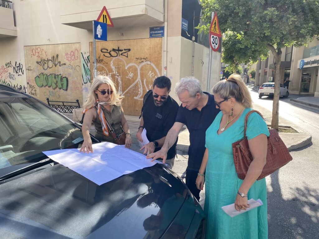 Κάνουν αυτοψία από το δήμο για να δουν πού θα ασφαλτοστρώσουν