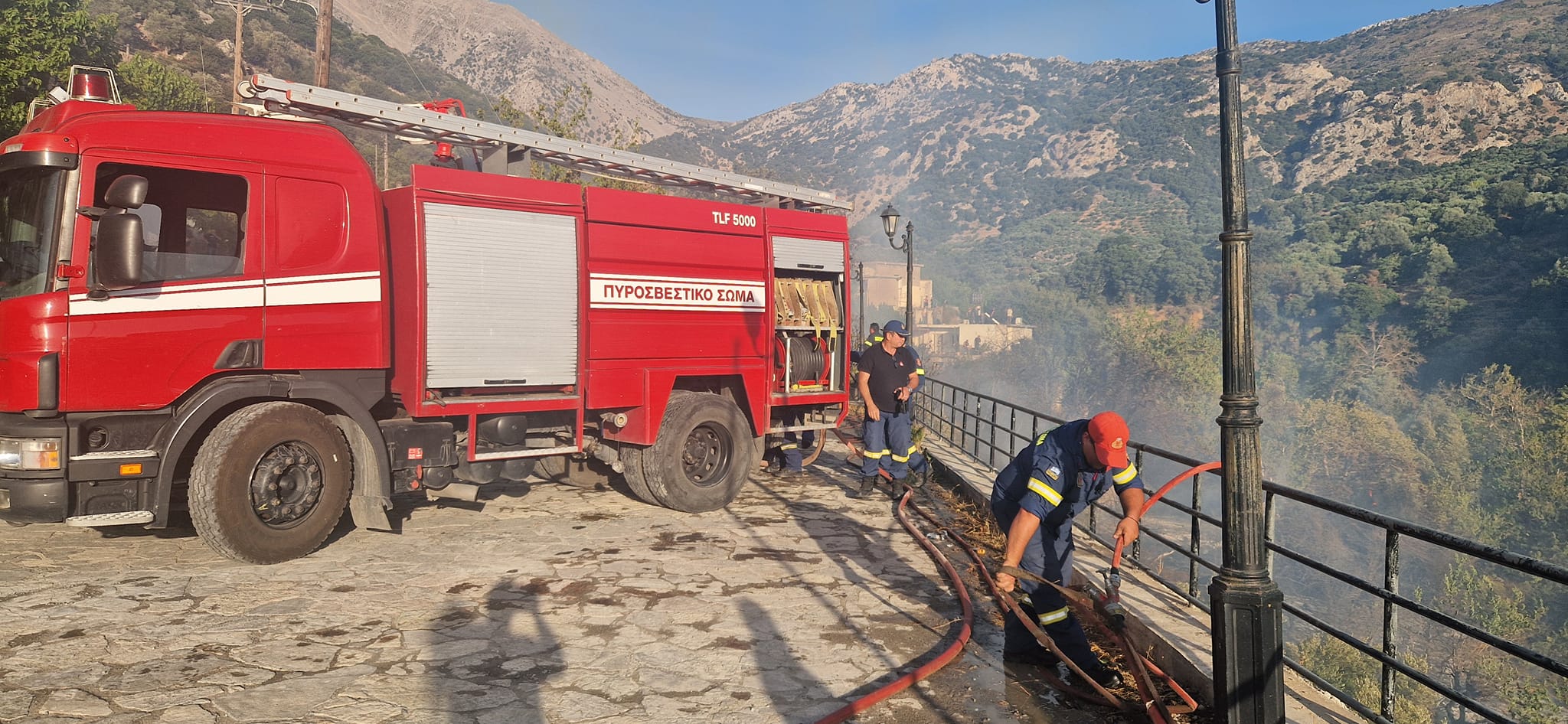Υπό πλήρη έλεγχο η φωτιά στο Κατωφύγι