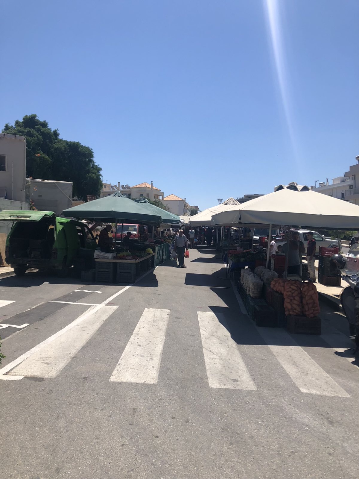 Νέα θέση για τη λαϊκή της Θερίσσου