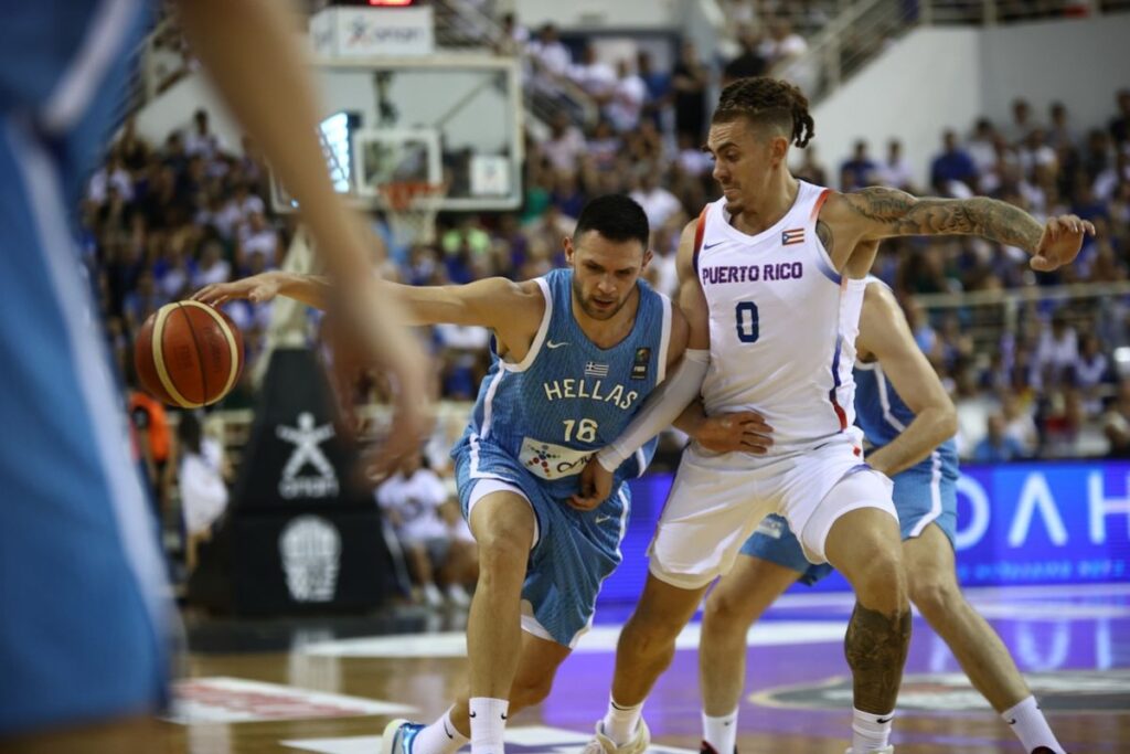 Εθνική Ελλάδος: Νίκη στο … καλάθι, κόντρα στο Πουέρτο Ρίκο