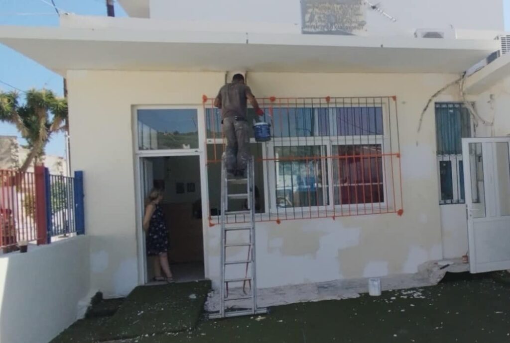 Ολοκληρώθηκαν οι εργασίες στα σχολεία του Δήμου Μαλεβιζίου