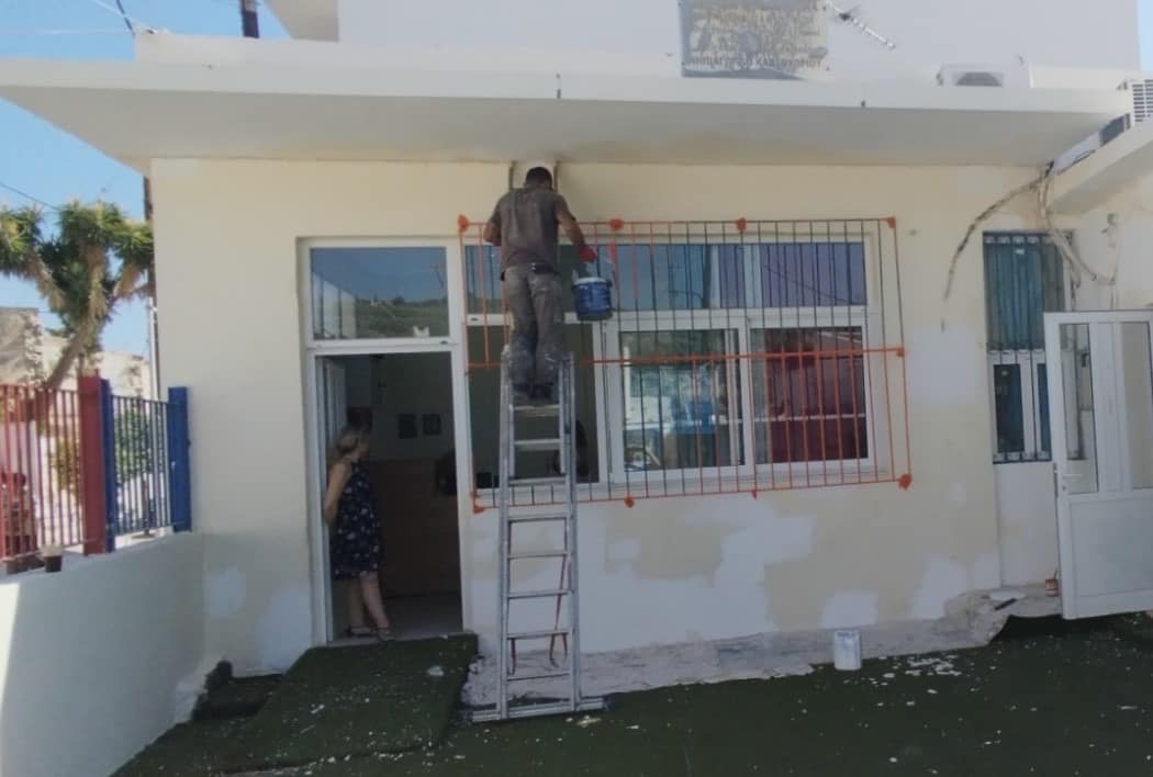 Ολοκληρώθηκαν οι εργασίες στα σχολεία του Δήμου Μαλεβιζίου