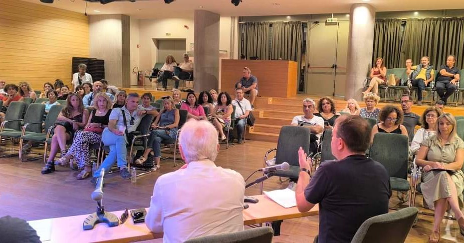 Συναντήσεις εργασίας με τους διευθυντές όλων σχολείων του Δήμου Ηρακλείου για την έναρξη της νέας σχολικής χρονιάς