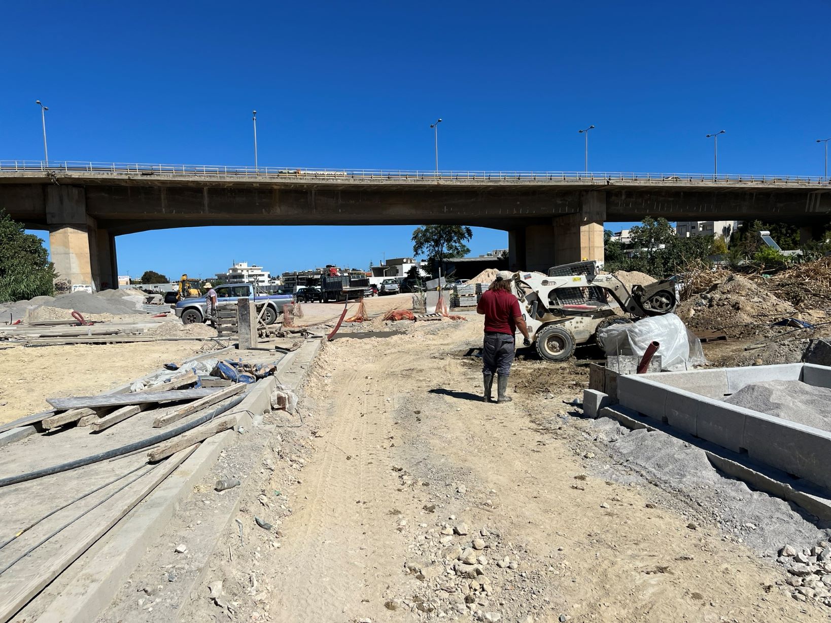 Προχωρούν οι εργασίες στο Πάρκο Ερυθραίας