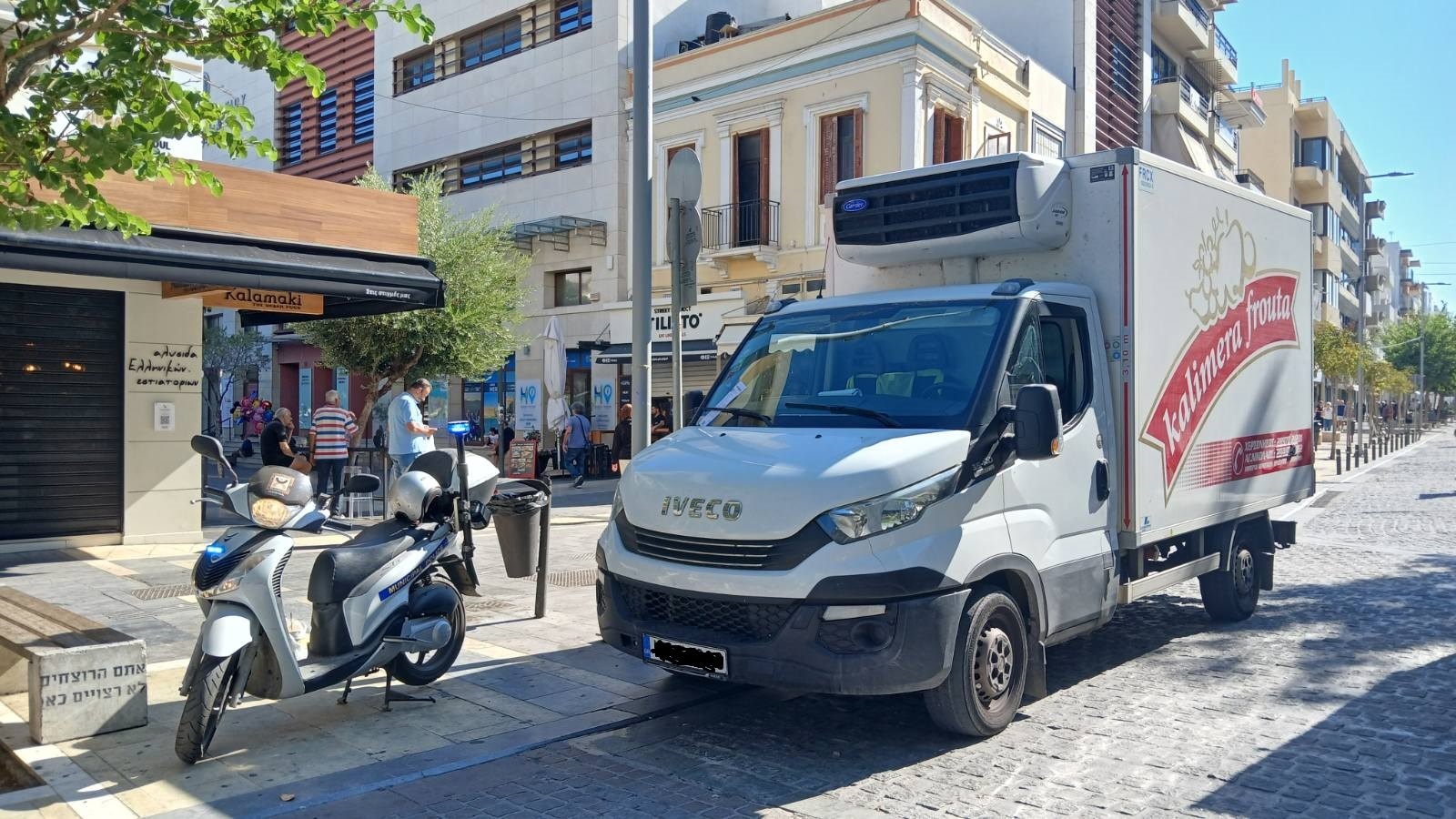 Πάνω απ’ όλα η… τάξη στο κέντρο του Ηρακλείου