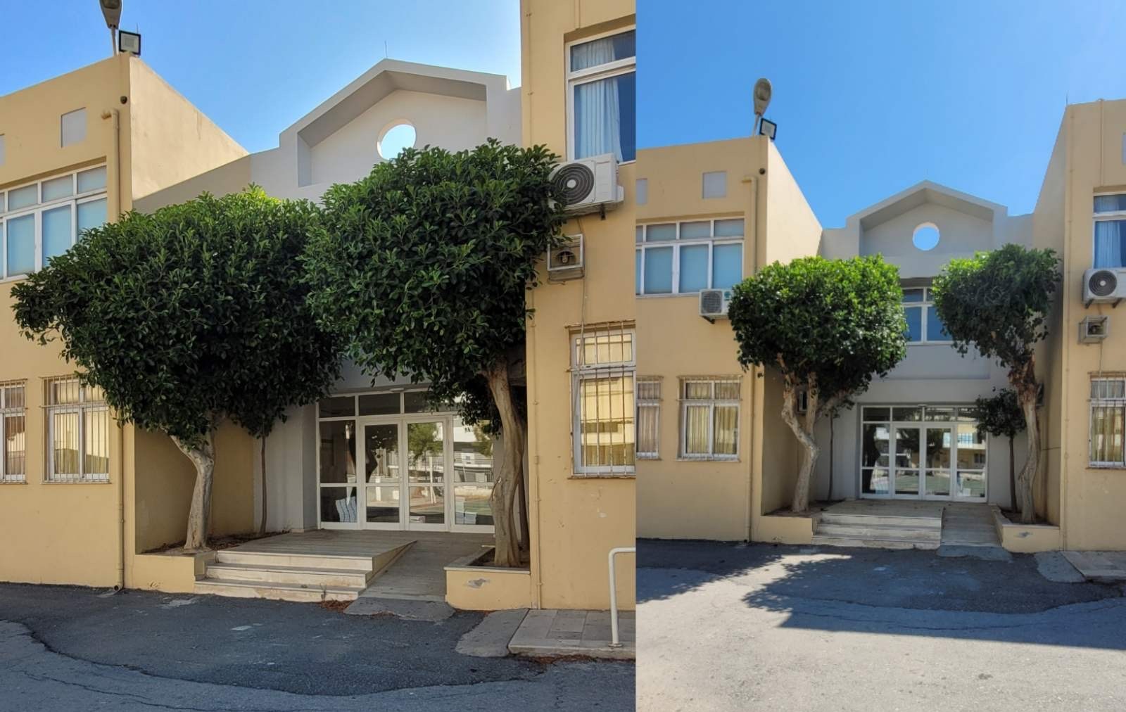 Συνεχίζονται οι εργασίες συντήρησης και καλλωπισμού του πρασίνου στα σχολεία του Δήμου Ηρακλείου