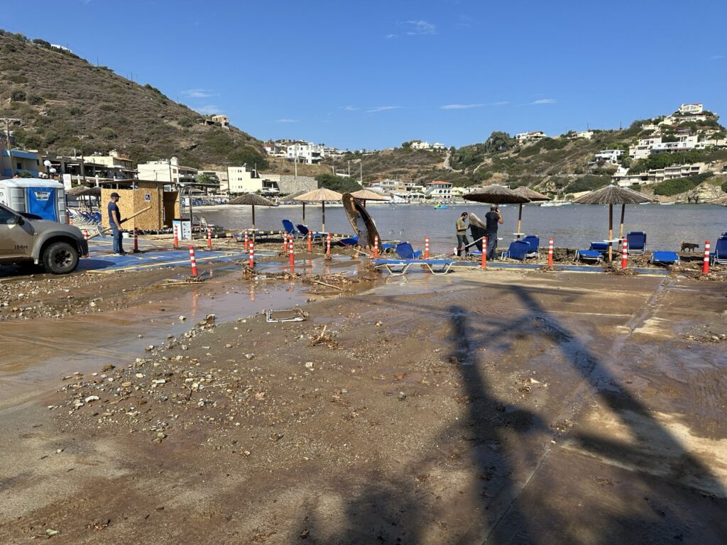 Θωράκιση μέσω των φραγμάτων ανάσχεσης σε Παλαιόκαστρο και Αγ. Πελαγία