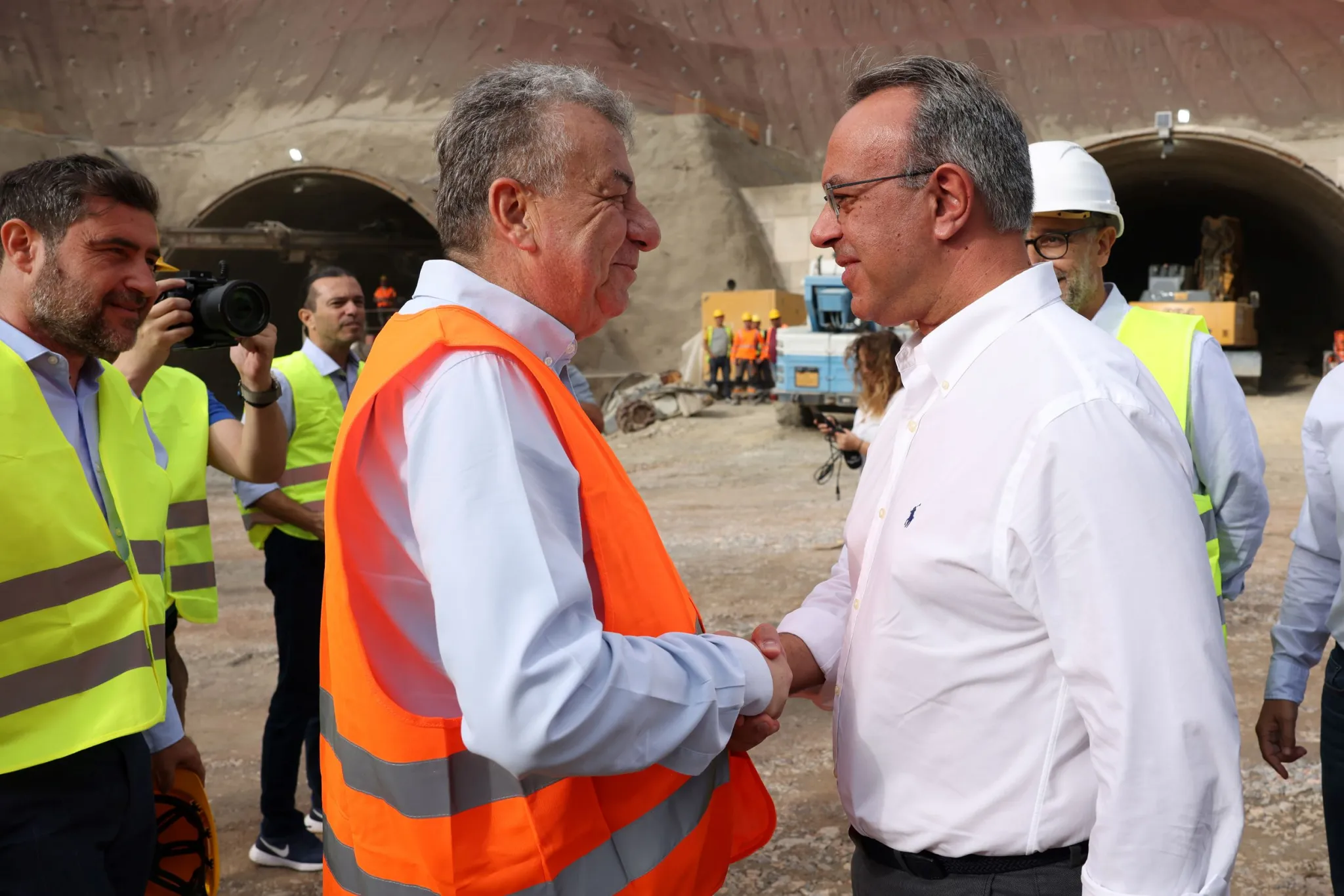 Στ. Αρναουτάκης: «Ικανοποίηση για την πρόοδο στα εργοτάξια του ΒΟΑΚ»