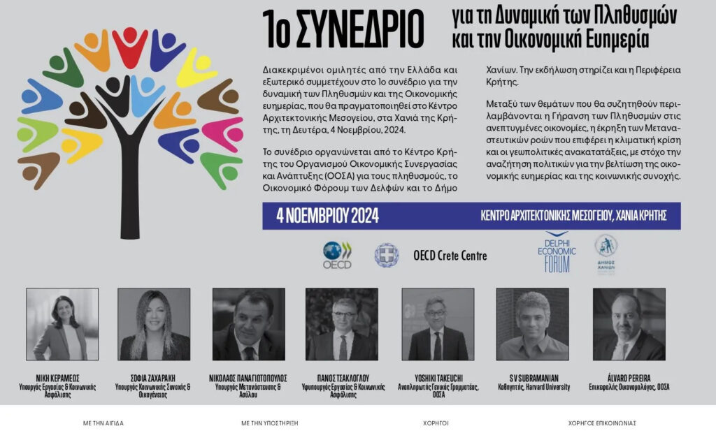 1ο Συνέδριο για την Δυναμική των Πληθυσμών και για την Οικονομική Ευημερία