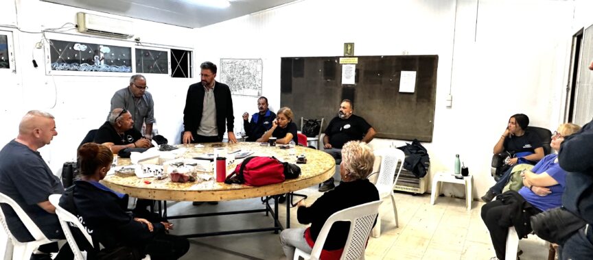 Το ευχαριστώ του Μεν. Μποκέα στους εργαζόμενους της υπηρεσίας καθαριότητας