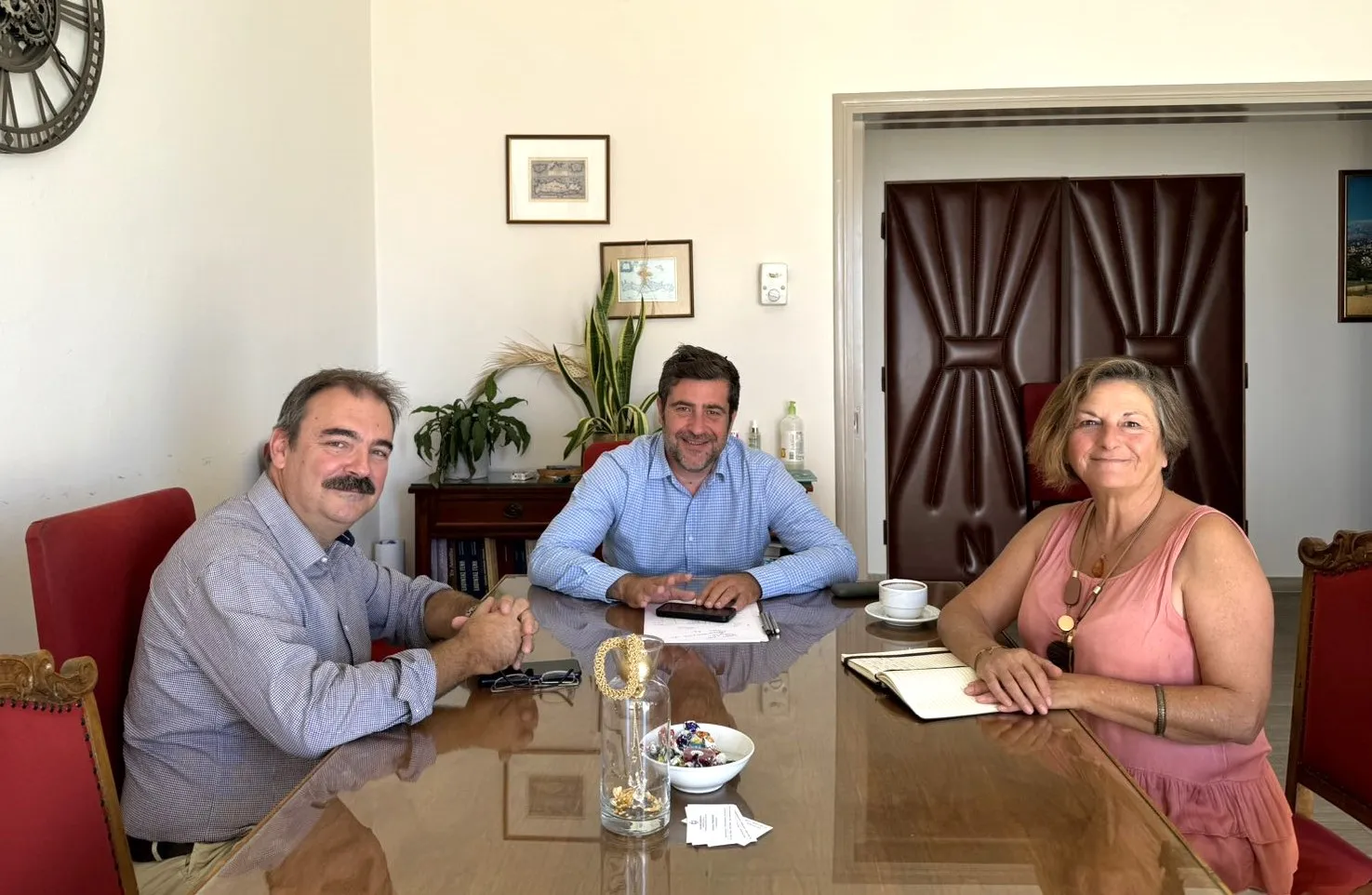 Συνάντηση Αντιπεριφερειάρχη Λασιθίου με την Προϊσταμένη της Εφορείας Αρχαιοτήτων Λασιθίου