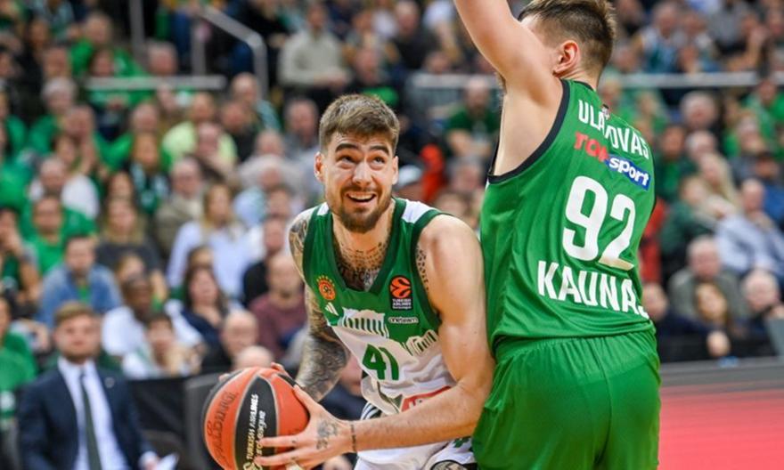 Ζάλγκιρις-Παναθηναϊκός: Απαιτητική έξοδος με Σερέλη και απουσίες