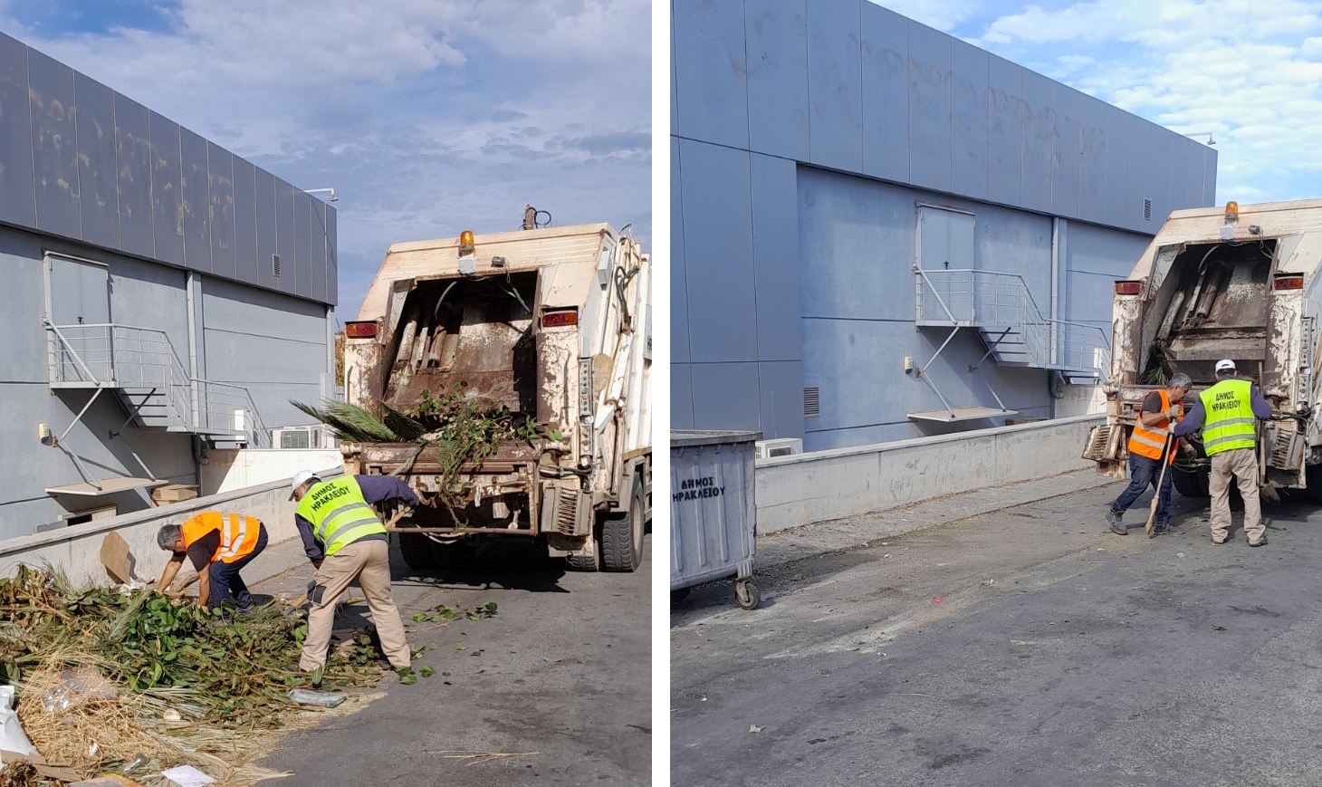 Συστάσεις από το Δήμο Ηρακλείου για τα απορρίμματα
