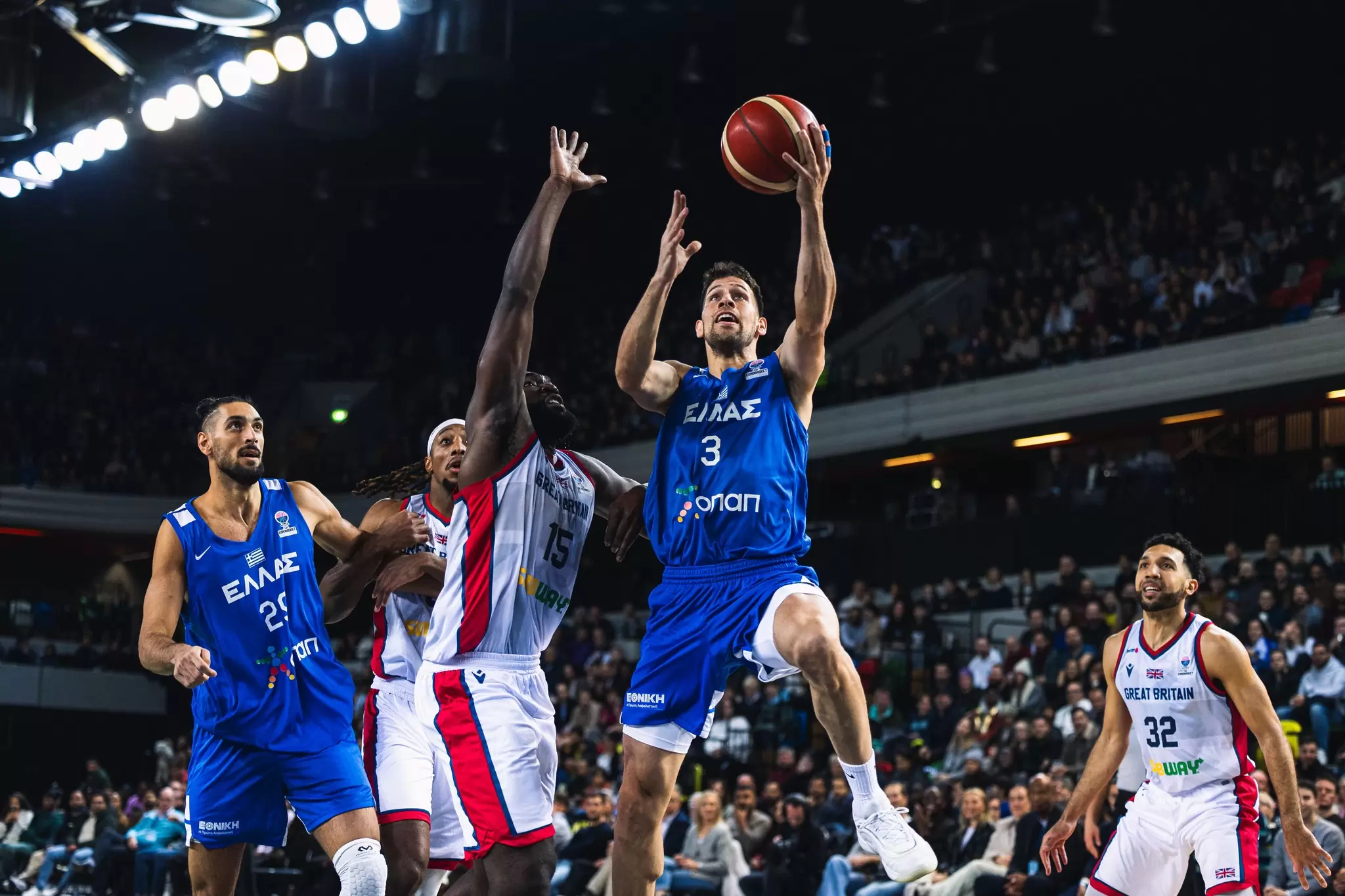 Ελλάδα-Μ. Βρετανία: Για τη… ρεβάνς και ίσως την πρόκριση η γαλανόλευκη