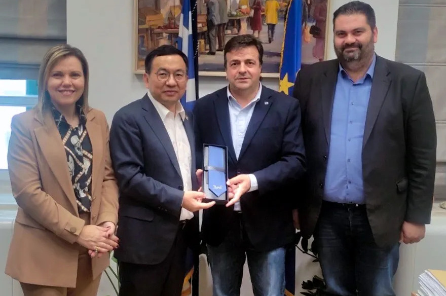 Επίσκεψη Κινέζου Πρέσβη στην Περιφέρεια Κρήτης