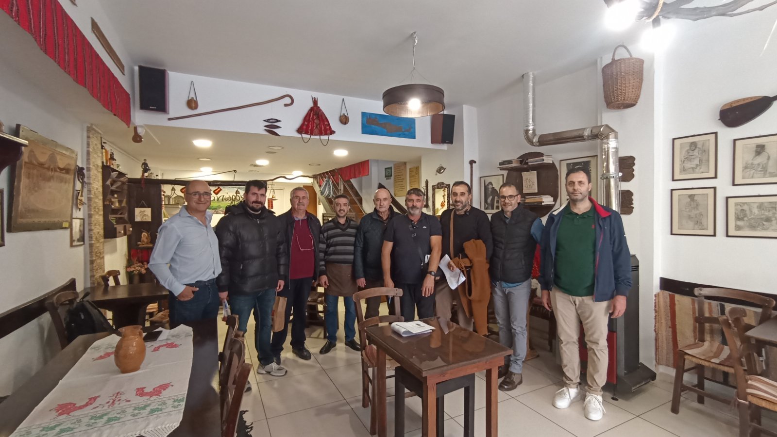 Περιοδεία σε Αρκαλοχώρι και Καστέλι για τον Μ. Κουμαντάκη