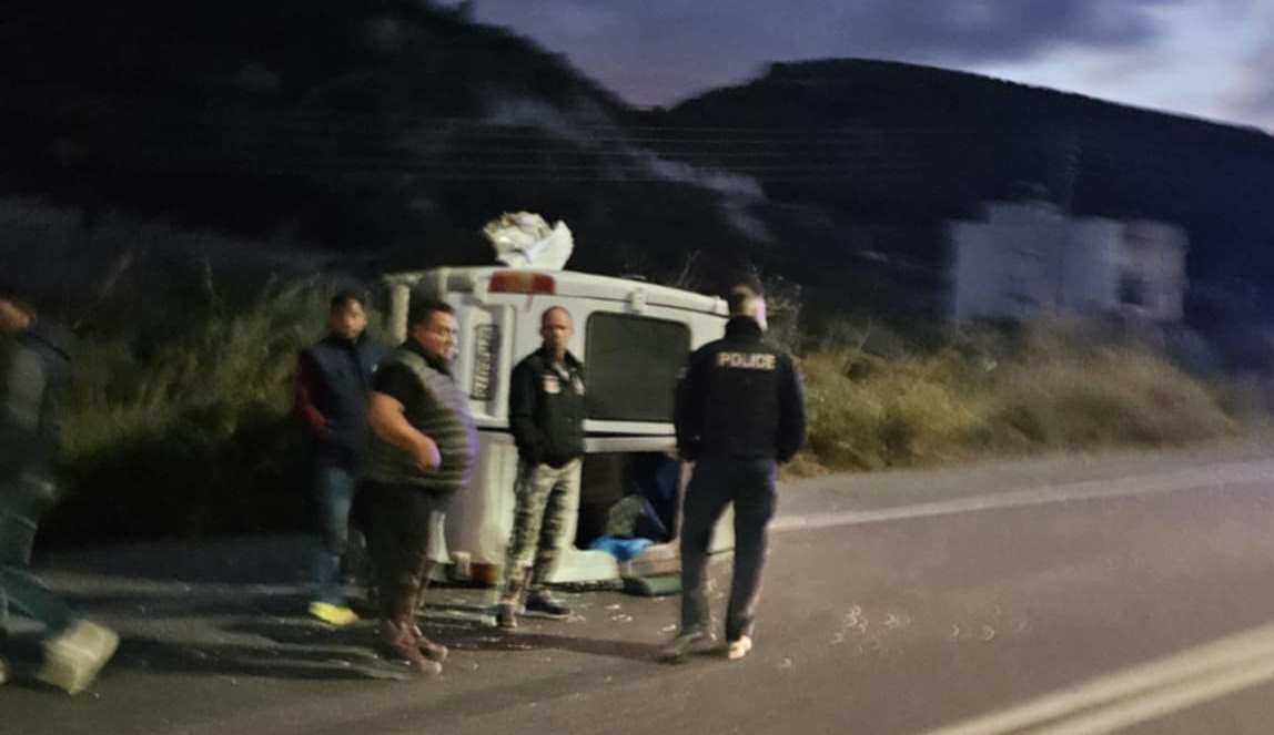 Τροχαίο τα ξημερώματα στην Ηρακλείου-Μοιρών